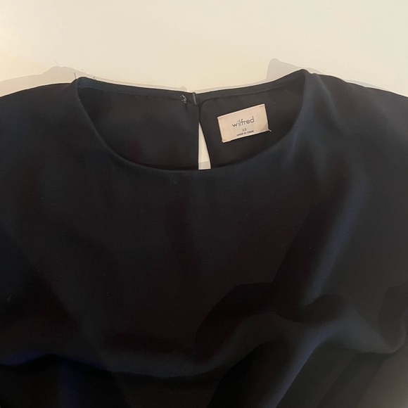 Black Wilfred Apron Dress - Picture 3 of 4